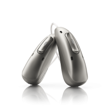 Combinen el millor de tots dos mons: discreció i rendiment excepcional, amb el receptor col·locat directament en el canal auditiu.